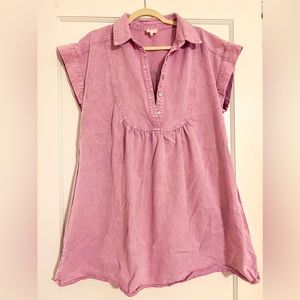 Lavender Boutique Denim Dress